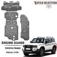 Protection de carter moteur pour Land Cruiser Prado LC250 LC300 Fortuner Rush RAV4 4Runner Alphard Innova Protection du dessous de caisse