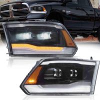 XT mise à niveau en gros 2009-2021 RAM séquentielle 1500 LED phare de voiture lampe avant 2009-2018 pour Dodge RAM 1500/2500/3500