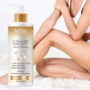 Loción corporal blanqueadora de la piel con logotipo personalizado, loción iluminadora de colágeno para piel clara, crema hidratante reafirmante - Product Image 1