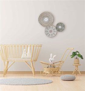 Hamac à fruits en macramé avec crochets Décoration plaque murale ronde Décorations <span class=keywords><strong>de</strong></span> salle à manger Étagère Décoration <span class=keywords><strong>de</strong></span> planche <span class=keywords><strong>de</strong></span> surf marron Plateau <span class=keywords><strong>de</strong></span> mer - Product Image 2