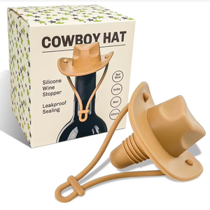 Bouchon <span class=keywords><strong>de</strong></span> <span class=keywords><strong>vin</strong></span> en silicone en forme <span class=keywords><strong>de</strong></span> chapeau <span class=keywords><strong>de</strong></span> cowboy outil <span class=keywords><strong>de</strong></span> cuisine mignon et bouchons <span class=keywords><strong>de</strong></span> bouteille <span class=keywords><strong>de</strong></span> scellant <span class=keywords><strong>de</strong></span> <span class=keywords><strong>vin</strong></span> décoratifs pour les fêtes du <span class=keywords><strong>vin</strong></span> et les cadeaux - Product Image 5