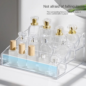 Étagère d'affichage multi-niveaux en acrylique, adaptée aux cosmétiques, aux boissons, aux magasins de proximité et aux rayonnages de supermarchés - Product Image 5