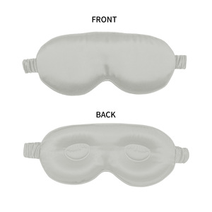Mascherina per Occhi <span class=keywords><strong>LINA</strong></span> 22 Momme in Pura Seta di Gelso 100% 3D, Non Appiattente, Elastica e Regolabile, Stile Europeo Americano, Quattro Pezzi - Product Image 6
