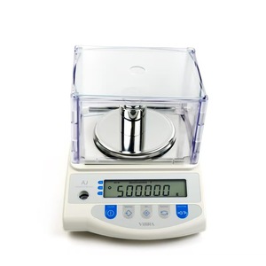 Balanza Electrónica de Laboratorio Veidt Vibra AJ-820E de Acero Inoxidable con Calibración Externa, 820g/0.001g, para Química y Oro - Product Image 3