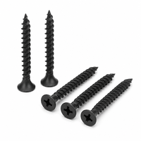 Vis autoperceuses en acier au carbone métrique à finition noire pour cloisons sèches, à faible MOQ, haute résistance, avec capuchon de 10 mm, pour bois et plâtre