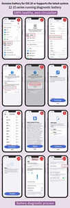 Batería <span class=keywords><strong>de</strong></span> Diagnóstico <span class=keywords><strong>Original</strong></span> <span class=keywords><strong>de</strong></span> Alta Capacidad con Certificación CE para <span class=keywords><strong>iPhone</strong></span> 12 13 Mini 14 15 Pro Max, Garantía, Popular, Gran Venta - Product Image 3