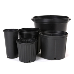 Macetas <span class=keywords><strong>de</strong></span> Plástico Negras <span class=keywords><strong>de</strong></span> 15 Galones, Moldeadas por <span class=keywords><strong>Soplado</strong></span>, <span class=keywords><strong>de</strong></span> Gran Diámetro, Resistentes y Transpirables, para Jardín, Venta al Por Mayor del Fabricante - Product Image 6
