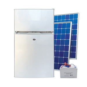98 litres Nouveau type de réfrigérateur à énergie <span class=keywords><strong>solaire</strong></span> DC 12/24V Congélateur supérieur Réfrigérateur de haute qualité - Product Image 1