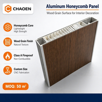 Panneau en aluminium alvéolé à grain de bois, anti-termites, sur mesure, pour armoire de chambre de luxe, porte de placard et mobilier