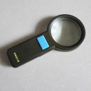 Handheld Magnifying Glass 50Mm Lens Led Light <b>Plastic</b> Handle Gift <b>Box</b> Packaging - Product Image 2