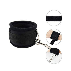 Jouets pour femmes adultes BDSM Bondage sangles de lit revers croix fermoir ensembles mains attachées pieds SM jeu de sexe épandeur de jambes - Product Image 3