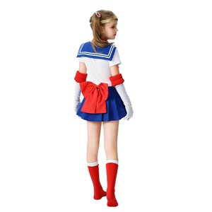 Disfraz de <span class=keywords><strong>Anime</strong></span> de Halloween para Mujeres y Niñas, Uniforme Inspirado en Sailor Moon con Accesorios - Product Image 4