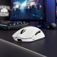 Mouse Gaming Super Ringan 38g Isi Ulang 2.4G Nirkabel Berkabel 8K untuk Gamer PC Orientasi Tangan Kanan Harga Pabrik