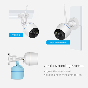 Chuyên nghiệp video tuya thông minh đầy đủ màu sắc tầm nhìn ban đêm Bullet IP66 không thấm nước <span class=keywords><strong>Camera</strong></span> giám sát ngoài trời CE 2025 - Product Image 5