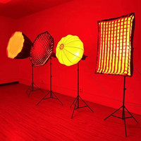 Canlı akış ve fotoğraf plastik malzeme için dengeli 100W COB LED Video ışığı kiti günışığı