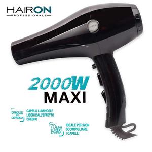 Phon Lybra Phon asciugacapelli professionale ionico con potenza 2200W capelli secchi ad alta velocità per uso alberghiero - Product Image 1