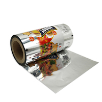 Lebei Film d'emballage de qualité alimentaire à impression personnalisée pour emballage alimentaire de bonbons et biscuits Rouleau de film sachet en aluminium durable