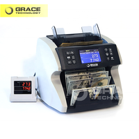 GRACE — compteur de billets EC1500, pour compter l'argent, professionnel, avec impression du numéro de série