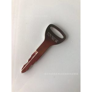 กุญแจรถของเล่นรุ่นใหม่ A62597 สีดำ อลูมิเนียม สวิตช์กุญแจสตาร์ทสำหรับรถยก - Product Image 2