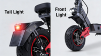 Trottinette pliable personnalisée avec pneus tout-terrain de 11 pouces, double moteur 3000W, batterie au lithium 48V 28Ah, longue autonomie, trottinette électrique