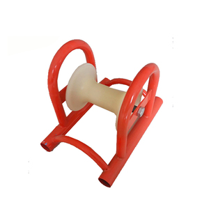 Rodillos de Aluminio de Guía Recta de Una Sola Rueda <span class=keywords><strong>para</strong></span> la Colocación de Cables Subterráneos, Rodillos <span class=keywords><strong>para</strong></span> Tirar Cables Eléctricos - Product Image 3