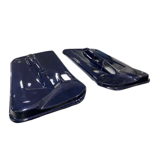 Pour 1999-2002 <span class=keywords><strong>Nissan</strong></span> Skyline <span class=keywords><strong>R34</strong></span> <span class=keywords><strong>GTR</strong></span> RHD panneau de porte intérieure en Fiber de carbone (paire) CF sergé <span class=keywords><strong>bleu</strong></span> en Fiber de carbone - Product Image 2