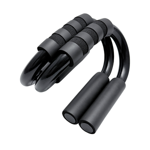 Soporte de realce en forma de S, Mango antideslizante de espuma de PVC, barra de realce de estructura resistente única para entrenamiento de fuerza - Product Image 1