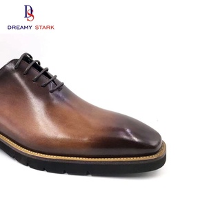 Dreamy Strark Business Men Oxford Formal Genuine Leather Men <b>Wedding</b> Shoes British Style Fashion - Product Image 5
