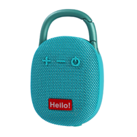 Altavoz Bluetooth Inalámbrico Portátil TWS con Clip para Exteriores, Resistente al Agua, con Ranura para Tarjeta TF, Profesional, Gran Venta 2025