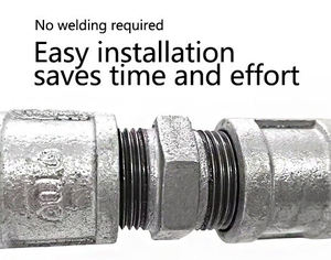 Hot bán phòng cháy chữa cháy ống nước phụ kiện mạ kẽm gang phụ kiện đường ống nối - Product Image 2