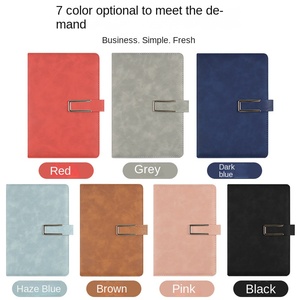 <span class=keywords><strong>Cuaderno</strong></span> Personalizable A5 de <span class=keywords><strong>Tapa</strong></span> <span class=keywords><strong>Dura</strong></span>, Encuadernación Térmica de Hojas Sueltas, con 100 Hojas para Uso Comercial y de Oficina, Venta al por Mayor - Product Image 4