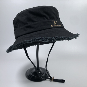 OEM Chất Lượng Cao Tùy Chỉnh Thời Trang Bông Rộng Brim Đau Phổi Boonie Cap Thêu Logo Câu Cá Xô <span class=keywords><strong>Hat</strong></span> Với Chuỗi - Product Image 2