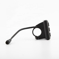Pantalla Universal de 24V 36V 48V 52V 60V para Bicicletas Eléctricas y Patinetes Eléctricos + Cable de Conexión Impermeable