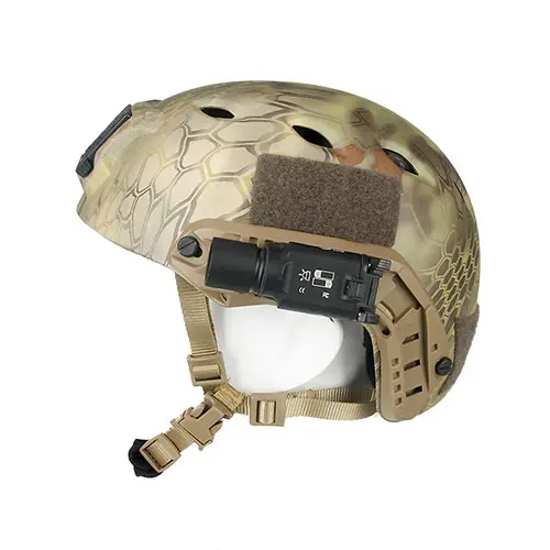 Multi-functional Aluminum Tactical LED flashlight Waterproof helmet flashlight HK15-0064