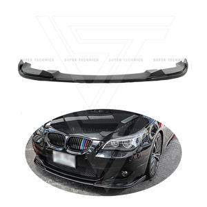 Para 2004-2009 BMW 5 Series E60 labio delantero de fibra de carbono estilo <span class=keywords><strong>HM</strong></span> (solo para parachoques m-tech) - Product Image 1