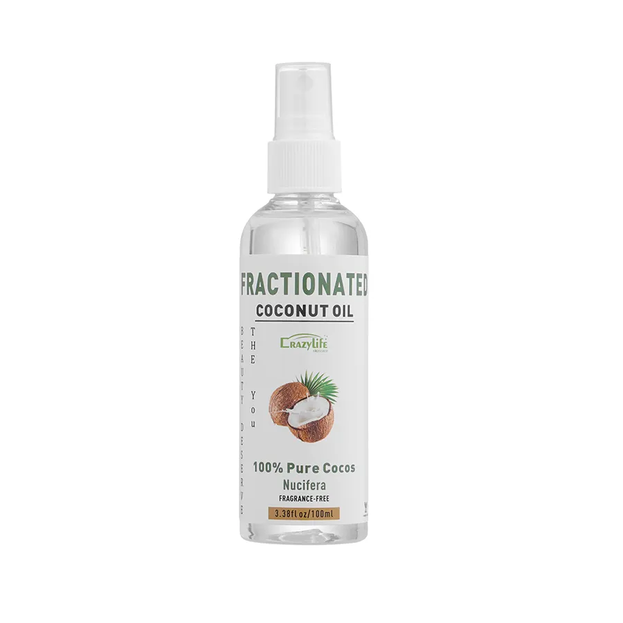 Natuurlijke Kokosolie Body Gezicht Hydrateren Massage Olie Beste Huidverzorging Massage Essentiële Olie Product 100Ml Oem Huidverzorging oem