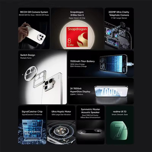 Telefono Cellulare Originale Realme <span class=keywords><strong>GT</strong></span> 8 Pro, Batteria da 7000mAh, Ricarica 120W, Display AMOLED da 6.79\" 144Hz, Fotocamera da 200.0MP, Processore 8 Elite Gen 5 - Product Image 3