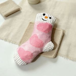 Jouet sonore en peluche écologique pour animaux de compagnie, chaussettes en papier froissé, jouet à mâcher couineur pour chiens de petite et moyenne taille, distributeur de nourriture anti-ennui - Product Image 4