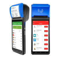Terminal de point de vente mobile FYJ F1-55 Android 13 avec imprimante, système de point de vente portable, appareil pour la commande de nourriture, machine de point de vente pour restaurant