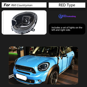 AKD Phụ Kiện Xe Hơi Đầu Đèn Cho Mini <span class=keywords><strong>R60</strong></span> LED Đèn Pha 2010 2016 Countryman Đèn Pha Chiếu Ống Kính Đèn Led Thấp Chùm Tín Hiệu - Product Image 4