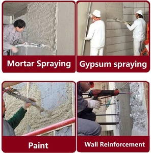 Pistola <span class=keywords><strong>de</strong></span> Pulverización Eléctrica <span class=keywords><strong>de</strong></span> 220V para Cemento y Masilla, Ahorra Trabajo - Product Image 4