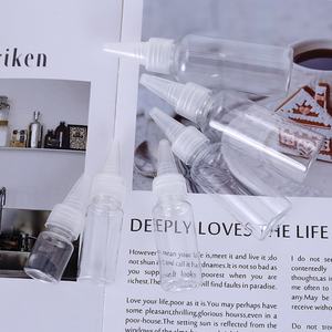 30ml PE Plastic <b>Glue</b> Bottle Long Nose Pointed Mouth Tip Cap 1oz Plastic Squeeze Bottle with Twist Top Cap - Product Image 6