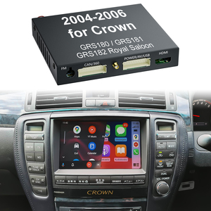 Kit de Interfaz de Módulo Decodificador Inalámbrico Apple CarPlay y Android Auto para Toyota <span class=keywords><strong>Crown</strong></span> GRS180 GRS181 GRS182 Royal Saloon - Product Image 1