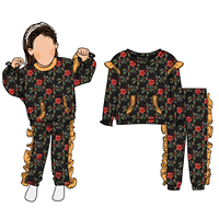 Nouvel ensemble de vêtements pour bébés et jeunes enfants Noël Automne Hiver 2026 – Pull tricoté chaud pour filles