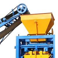 Machine à fabriquer des blocs semi-automatique à faible investissement, machine à fabriquer des briques pleines et creuses en ciment pour le marché d'Afrique et d'Asie du Sud-Est