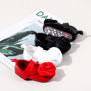 Новинка 2026 года: модные туфли для девочек с крупным цветком, туфли для новорожденных принцесс - Product Image 1