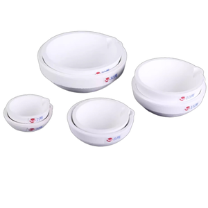 Hochtemperaturbeständiger 15ml 20ml 28ml 53ml Quarztiegel Feuerfeste Schale Schmuck-Raffinier-Testwerkzeug Labor OEM - Product Image 1