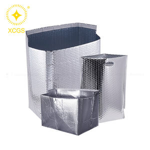 Sacs isothermes portables personnalisés avec doublures thermiques à bulles en aluminium pour l'isolation alimentaire - Product Image 2