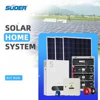 Sistem Surya SUOER, Sistem Energi Surya 3KW 5KW 8KW 10KW untuk Rumah