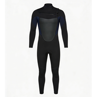 Combinaison de plongée en néoprène imprimé respirant 2/3 mm avec fermeture éclair sur la poitrine, entièrement thermique, antidérapante, imperméable, pour le surf et la plongée, avec genouillères